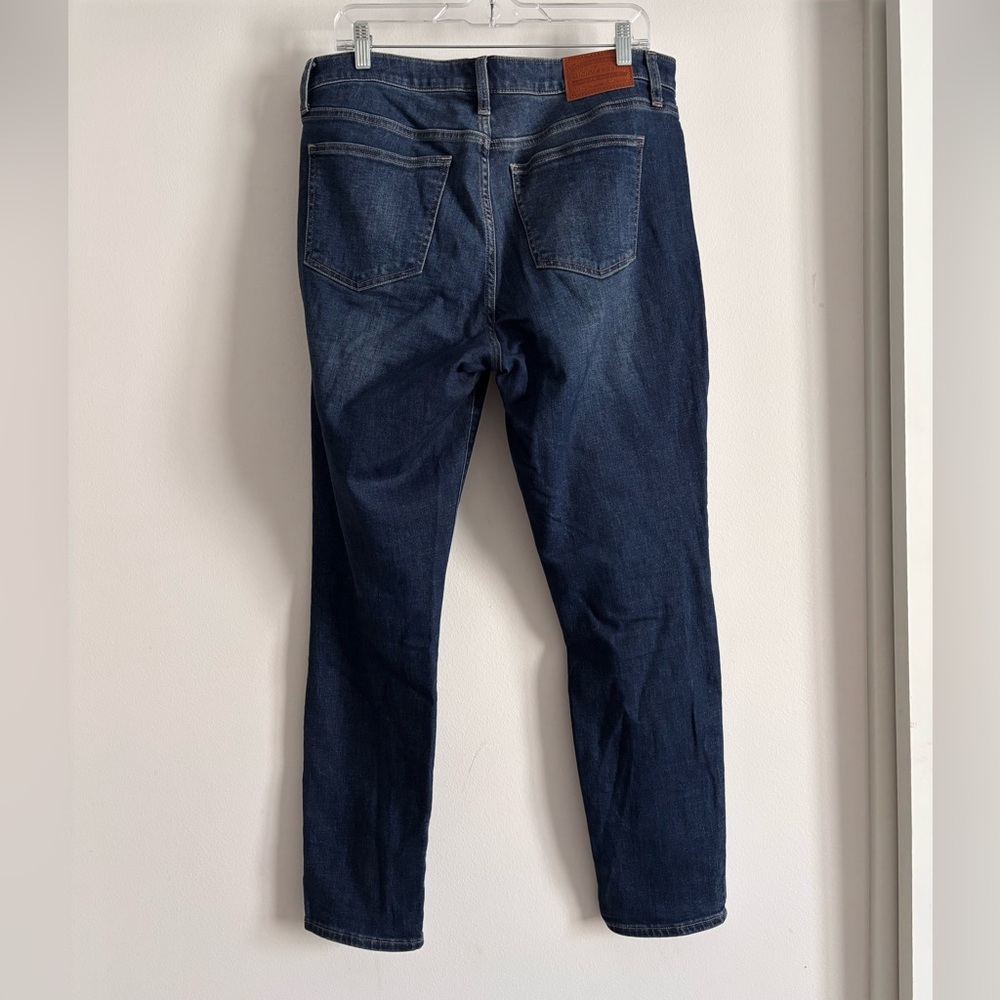 Lucky Brand Dark Blue Hayden Skinny Jeans size 14 - Picture 3 of 6